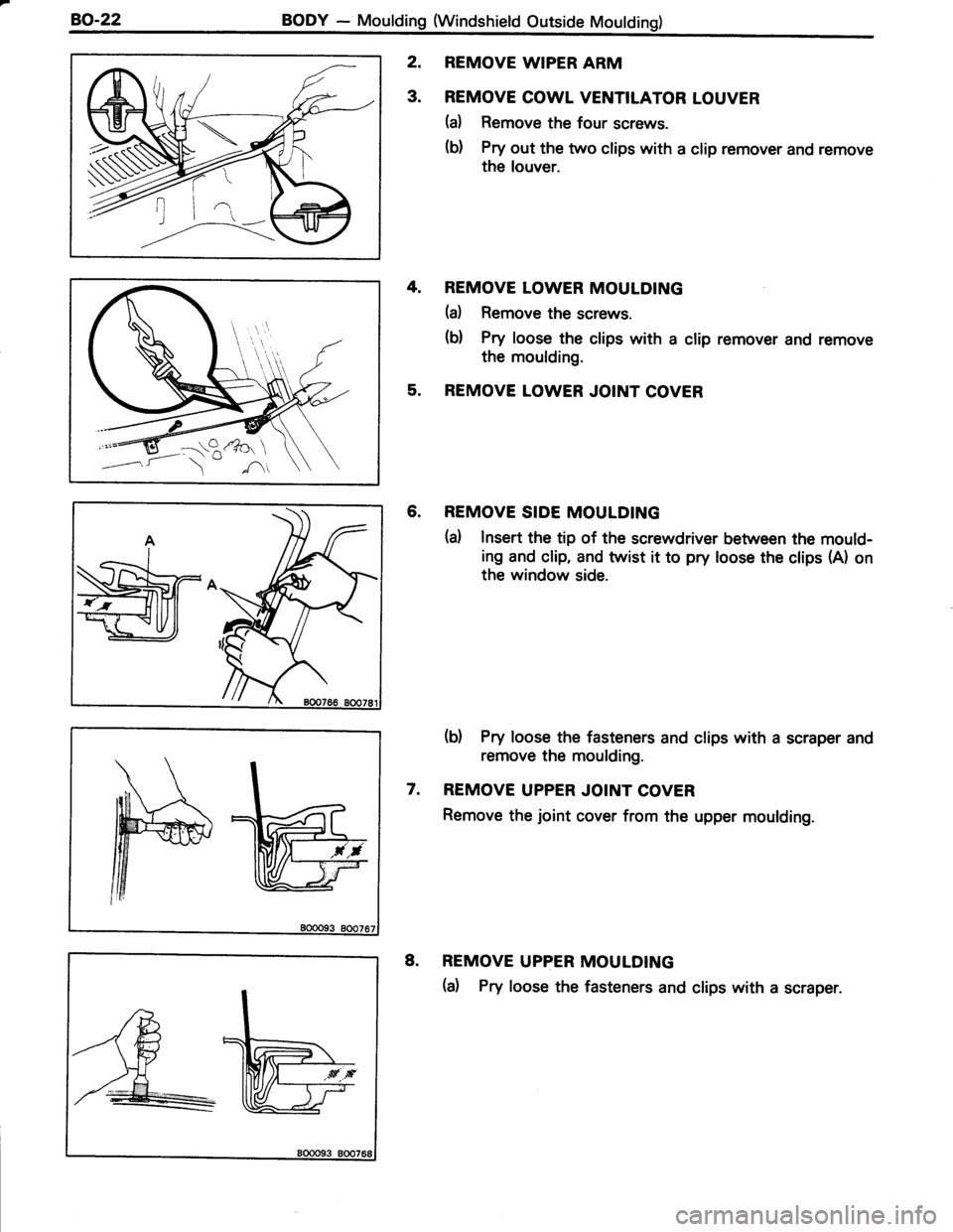 TOYOTA TERCEL 1985 Repair Manual TOYOTA TERCEL 1985 Repair Manual