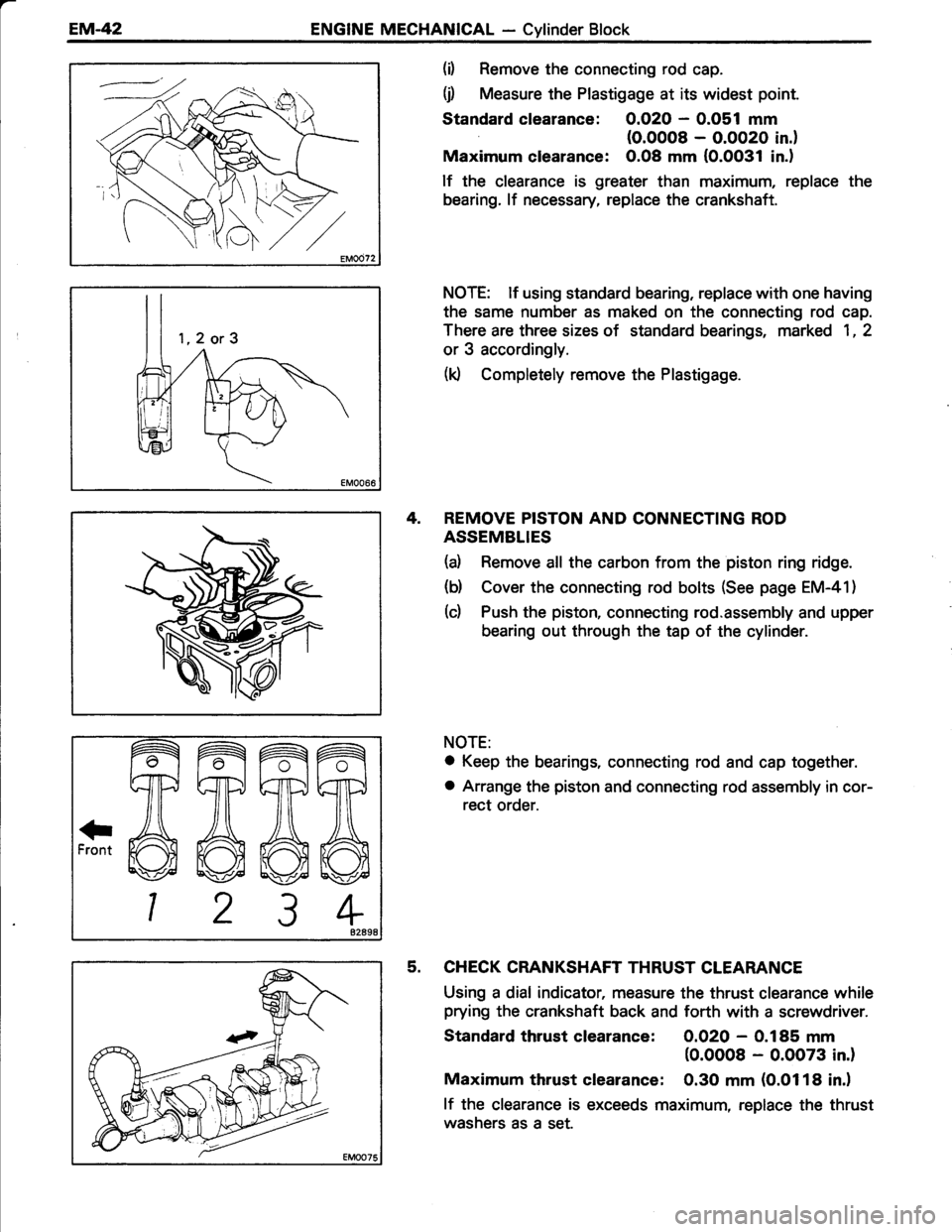 TOYOTA TERCEL 1985 Manual PDF 