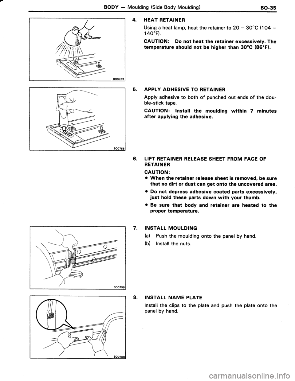 TOYOTA TERCEL 1985 Repair Manual TOYOTA TERCEL 1985 Repair Manual