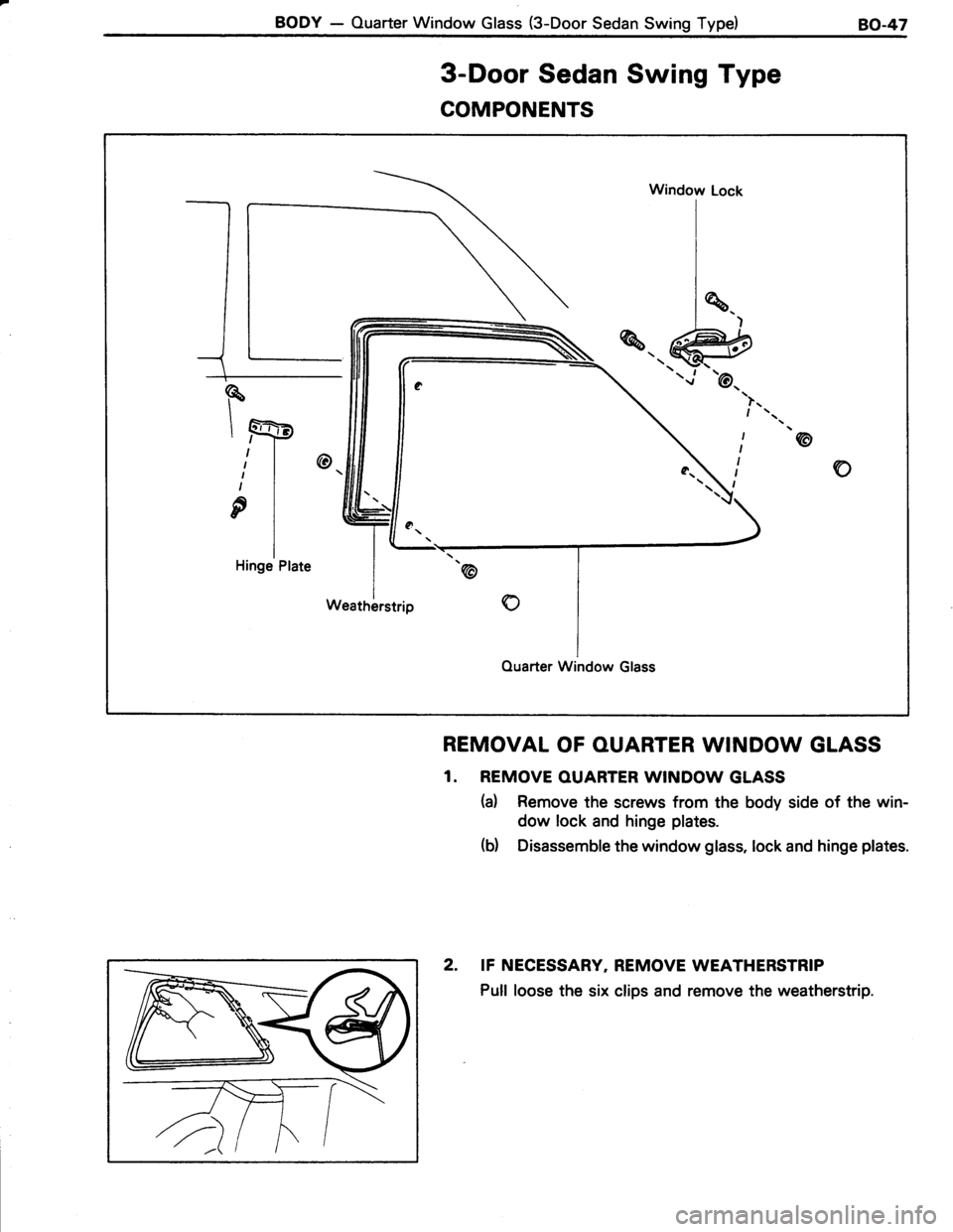 TOYOTA TERCEL 1985 Repair Manual TOYOTA TERCEL 1985 Repair Manual