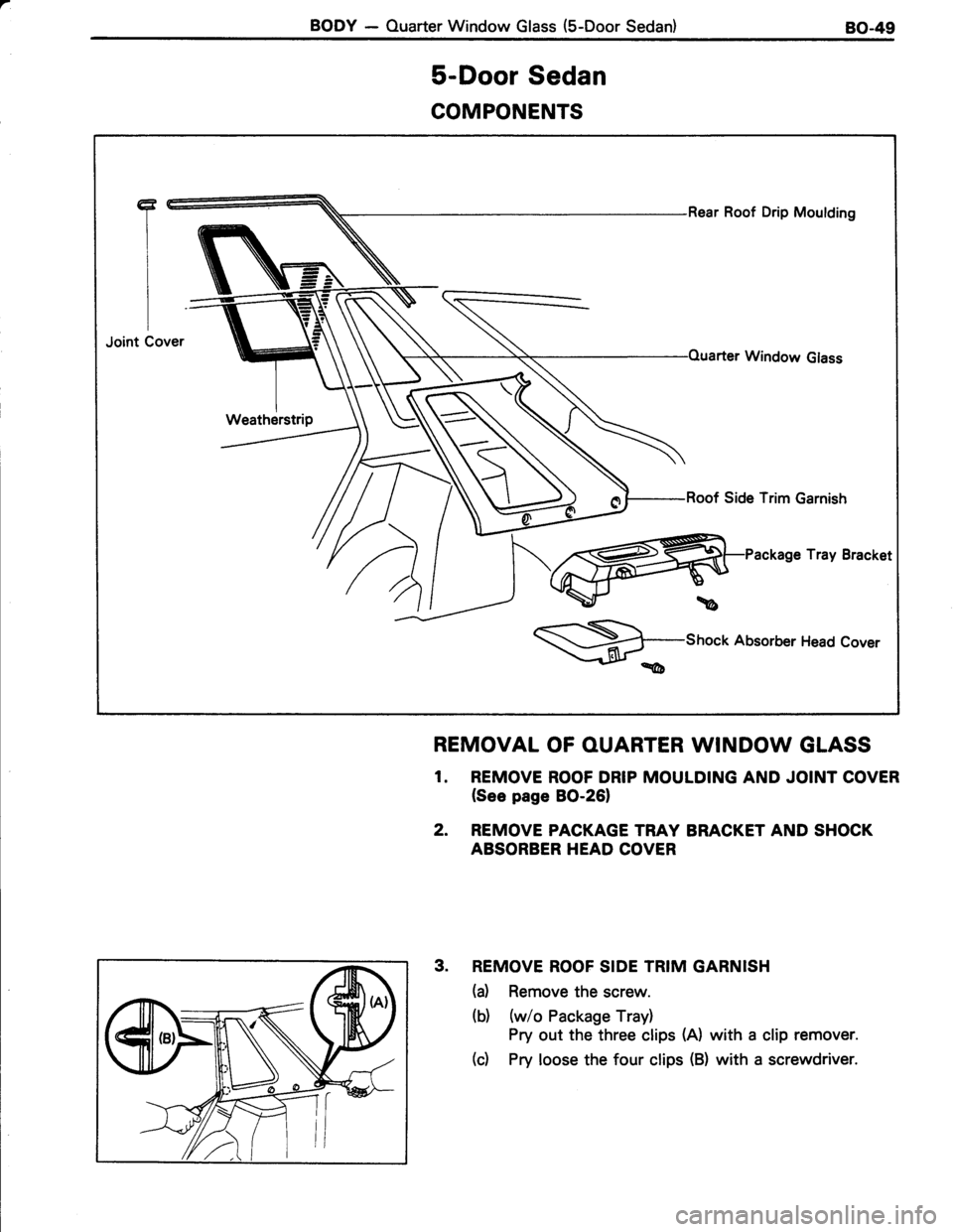 TOYOTA TERCEL 1985 Repair Manual TOYOTA TERCEL 1985 Repair Manual