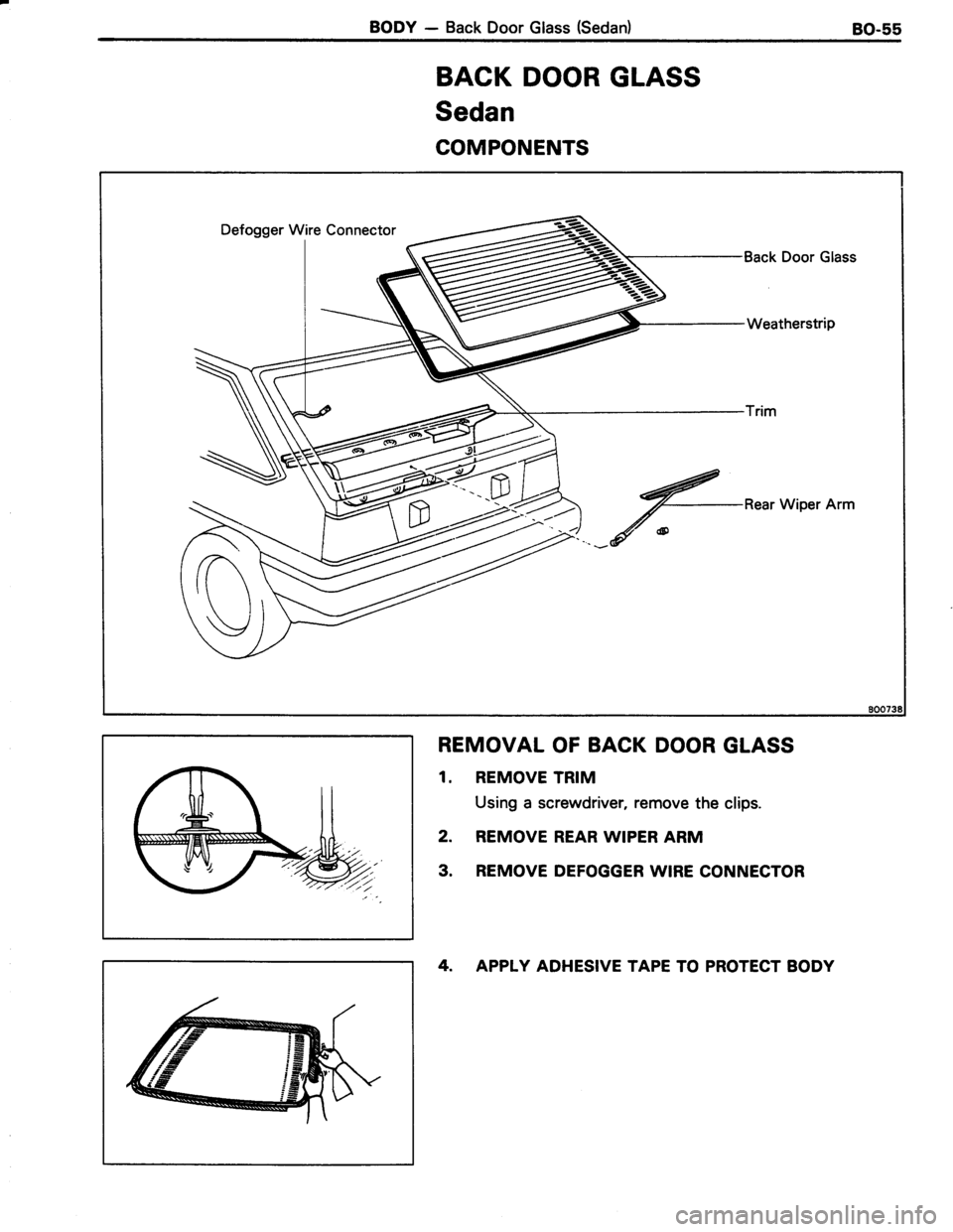 TOYOTA TERCEL 1985 Repair Manual TOYOTA TERCEL 1985 Repair Manual