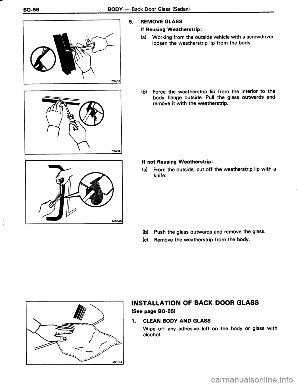 TOYOTA TERCEL 1985 Repair Manual TOYOTA TERCEL 1985 Repair Manual