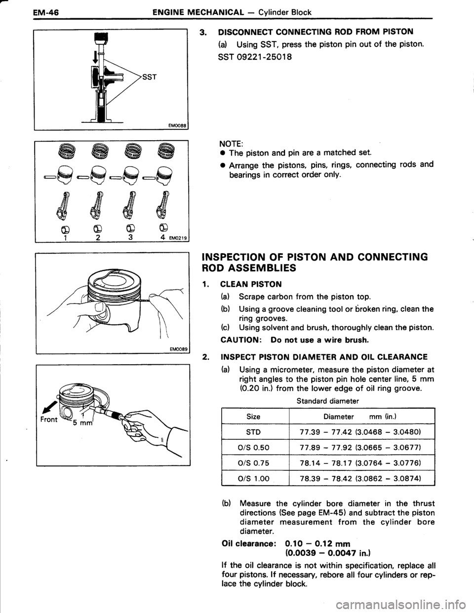 TOYOTA TERCEL 1985 Manual PDF 