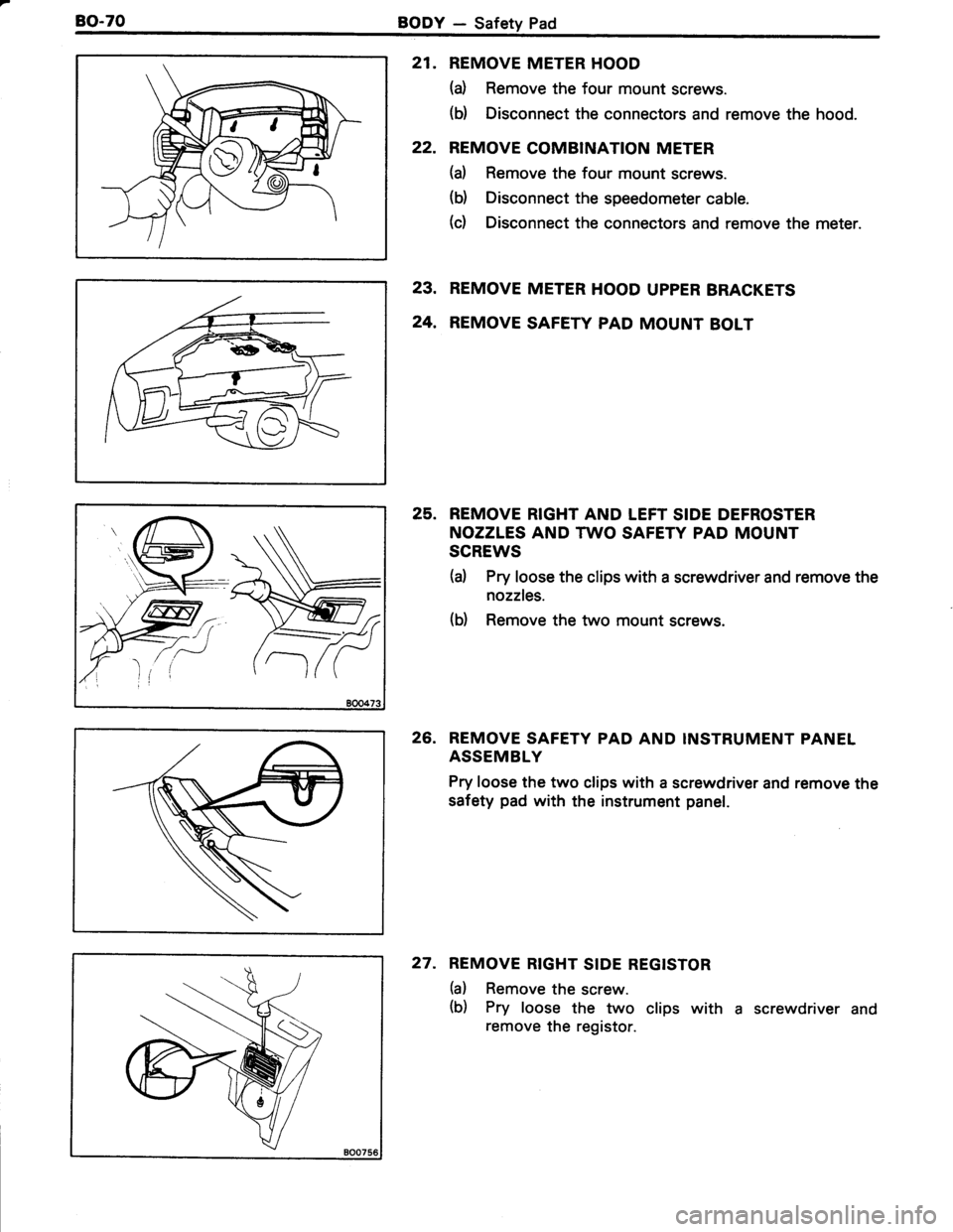 TOYOTA TERCEL 1985 Repair Manual TOYOTA TERCEL 1985 Repair Manual