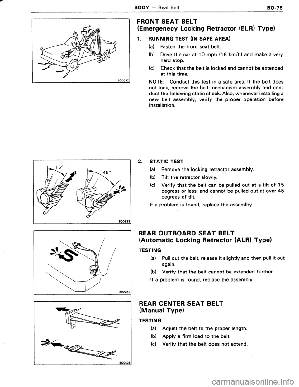 TOYOTA TERCEL 1985 Repair Manual TOYOTA TERCEL 1985 Repair Manual