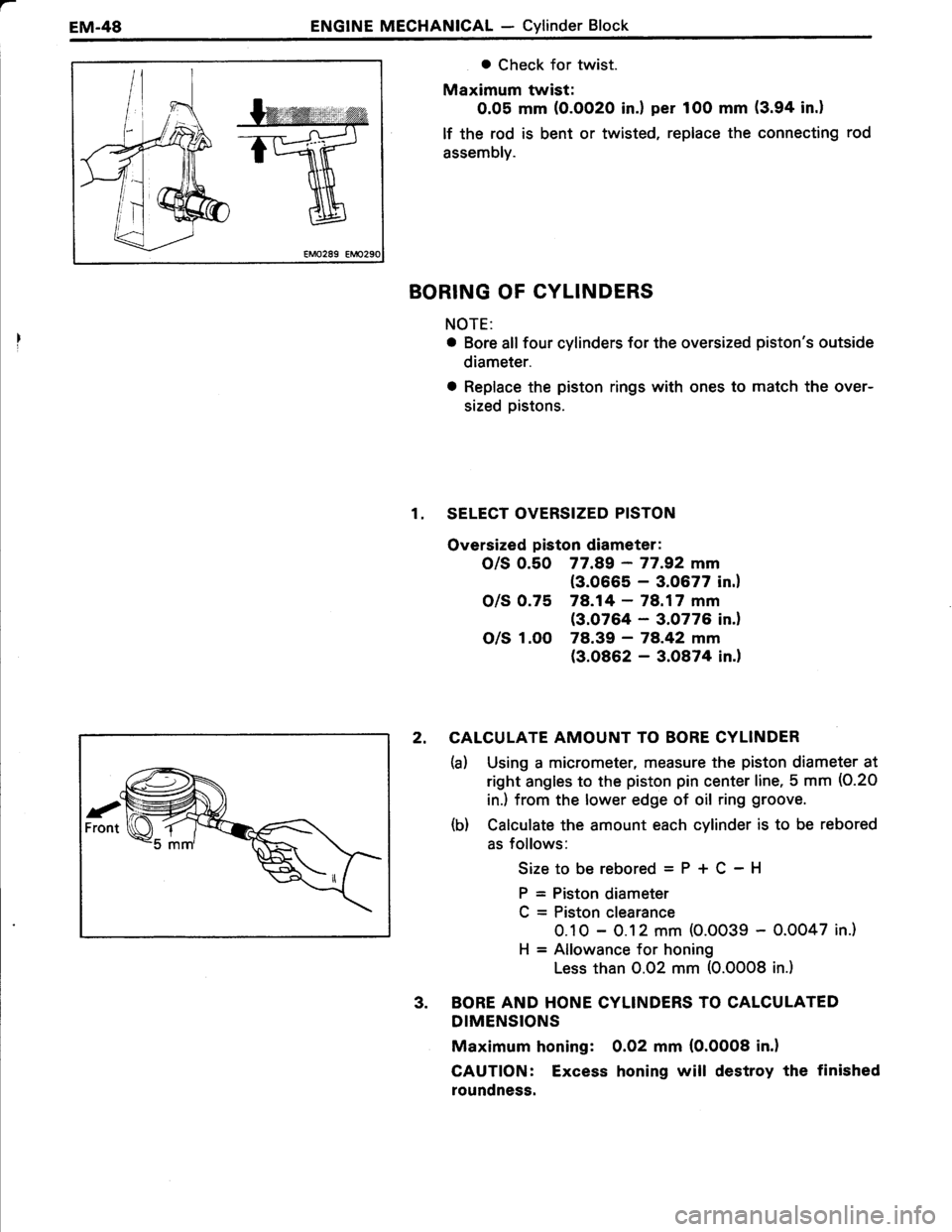 TOYOTA TERCEL 1985 Manual PDF 
