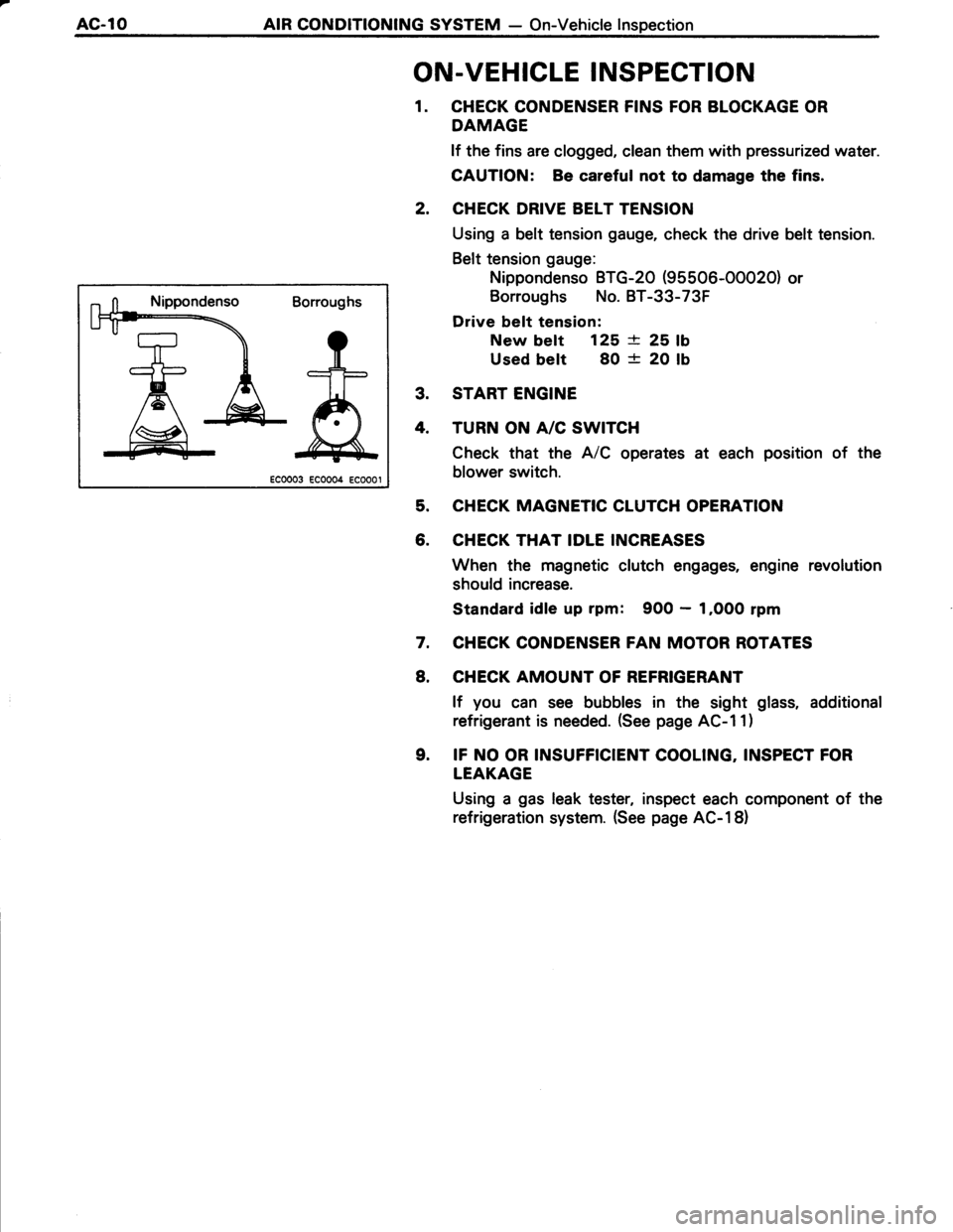 TOYOTA TERCEL 1985 Repair Manual TOYOTA TERCEL 1985 Repair Manual