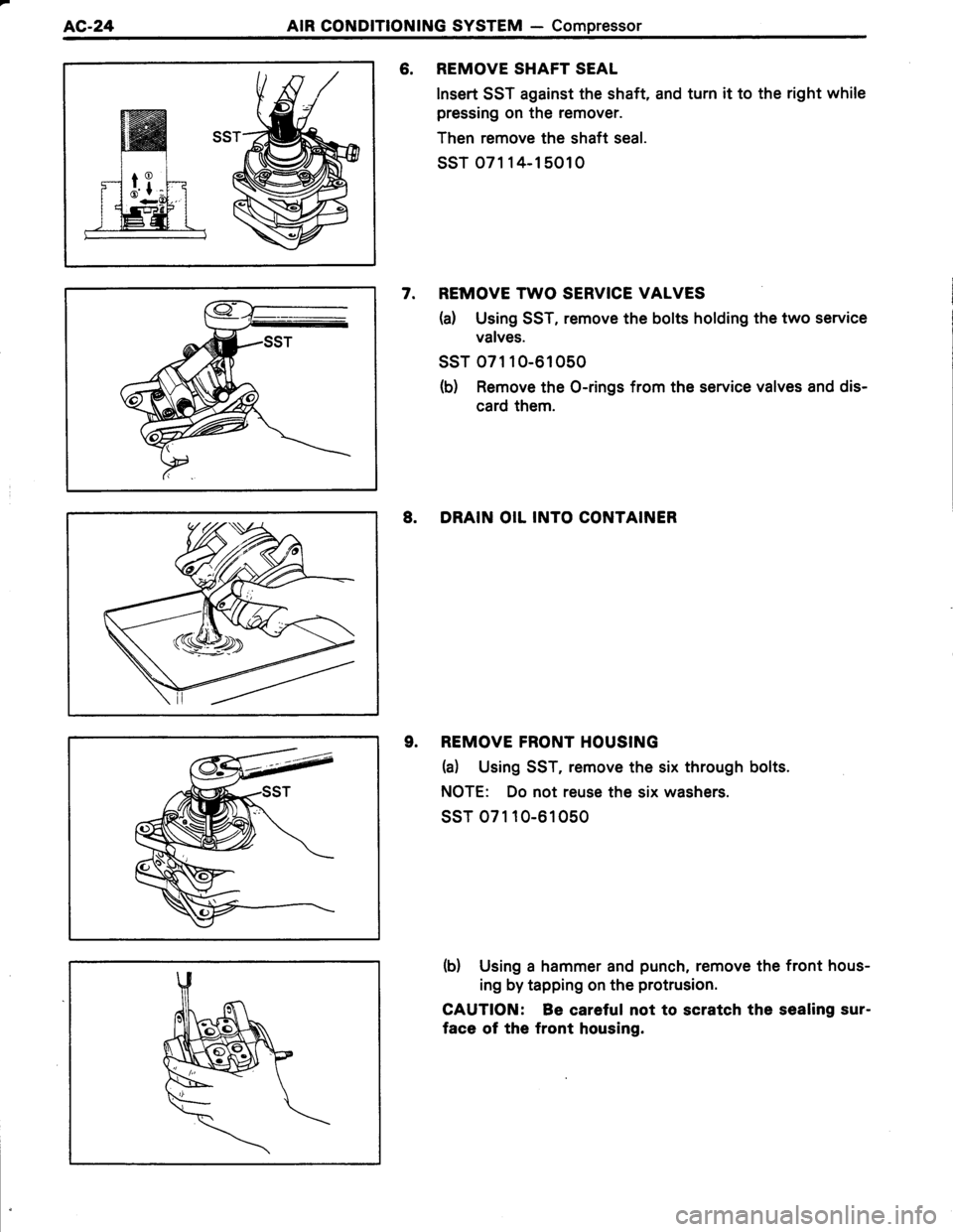 TOYOTA TERCEL 1985  Repair Manual 