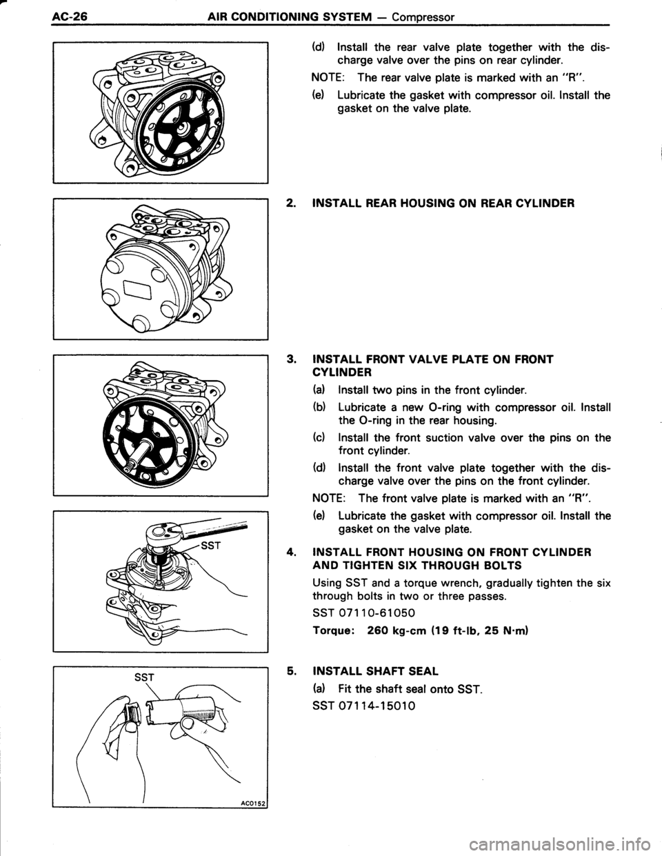 TOYOTA TERCEL 1985  Repair Manual 