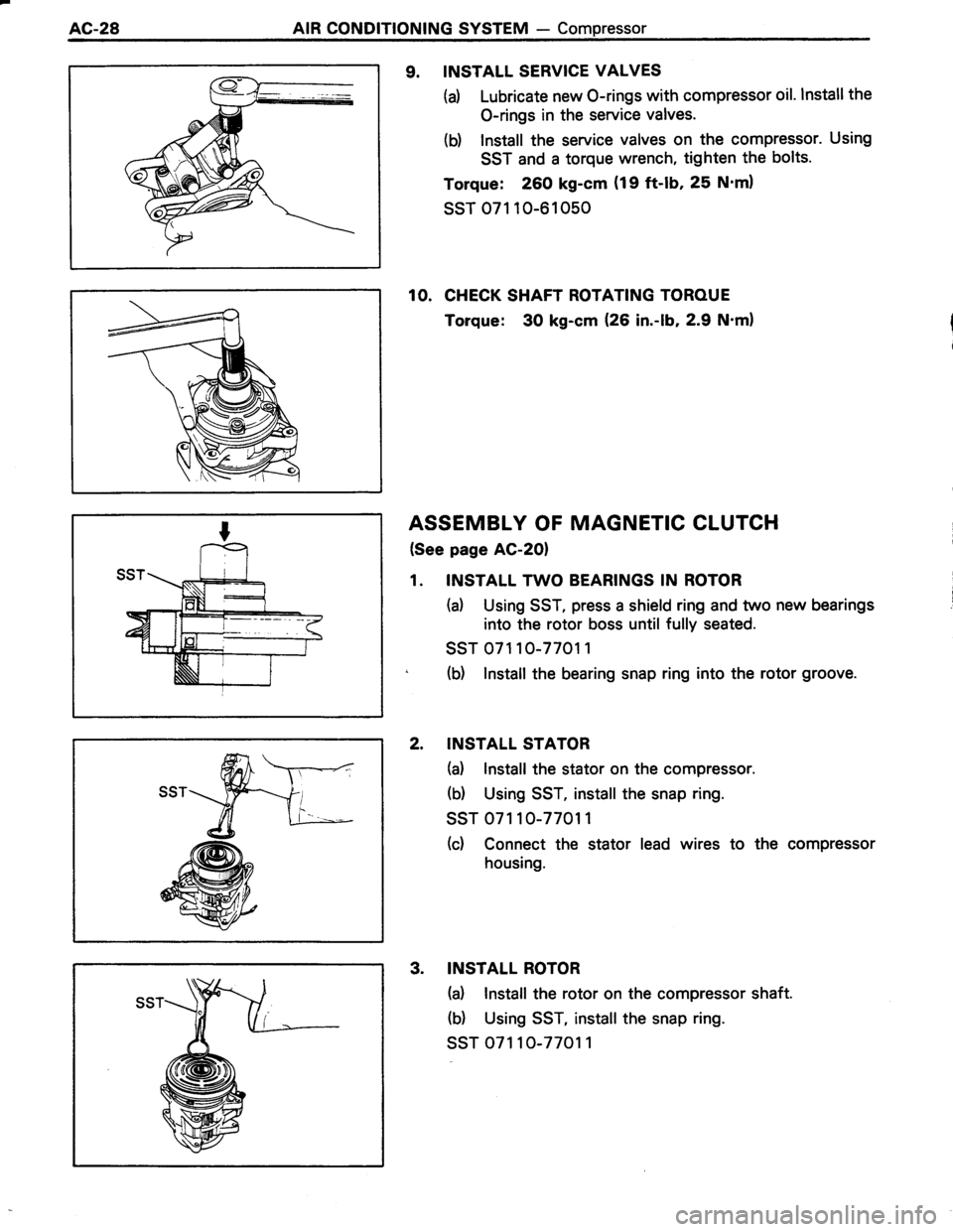 TOYOTA TERCEL 1985  Repair Manual 