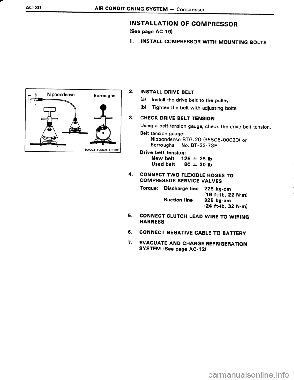 TOYOTA TERCEL 1985  Repair Manual 