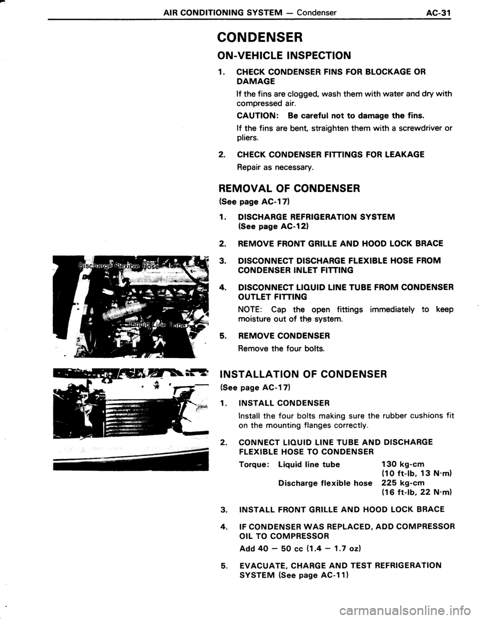 TOYOTA TERCEL 1985  Repair Manual 