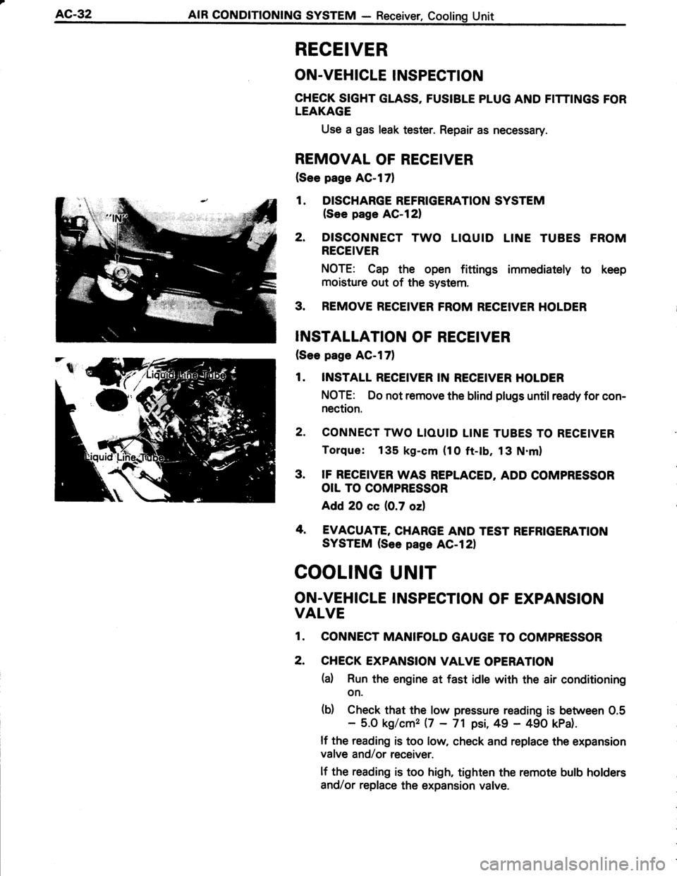 TOYOTA TERCEL 1985  Repair Manual 