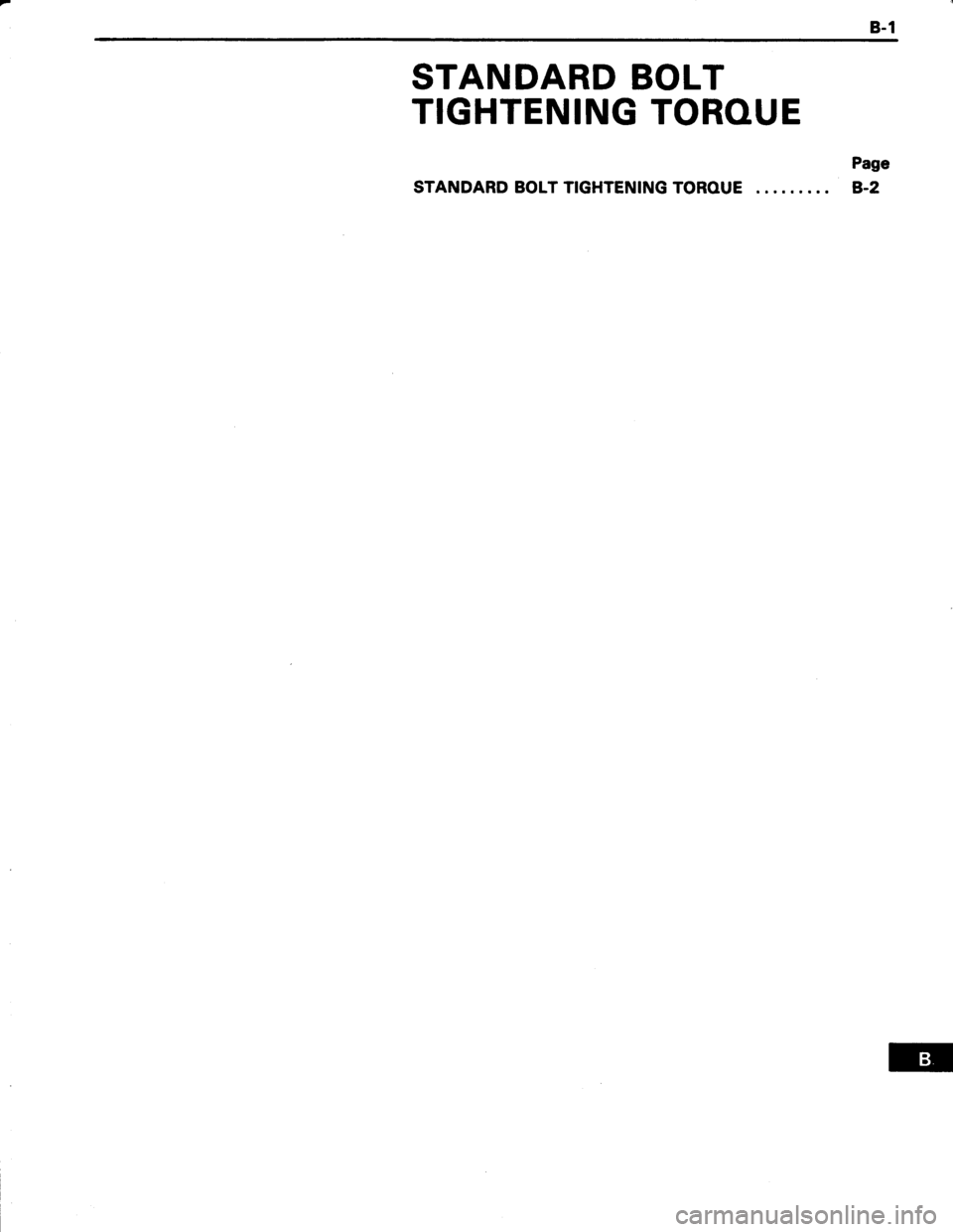 TOYOTA TERCEL 1985  Repair Manual 