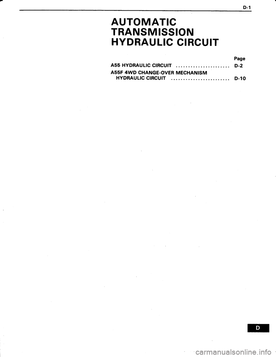 TOYOTA TERCEL 1985  Repair Manual 