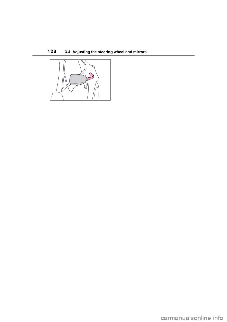 TOYOTA 86 2023 Owners Manual 1283-4. Adjusting the steering wheel and mirrors TOYOTA 86 2023 Owners Manual 1283-4. Adjusting the steering wheel and mirrors
