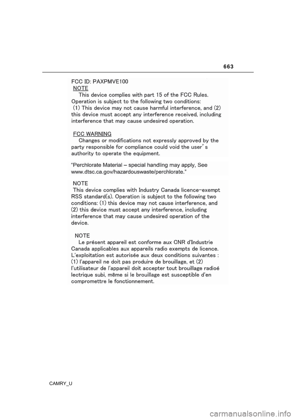 TOYOTA CAMRY 2022 Owners Manual 663
CAMRY_U TOYOTA CAMRY 2022 Owners Manual 663
CAMRY_U