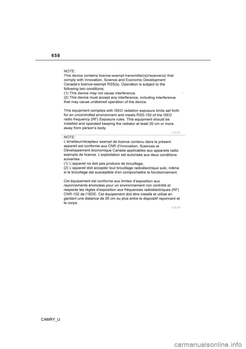 TOYOTA CAMRY 2023 Owners Manual 658
CAMRY_U TOYOTA CAMRY 2023 Owners Manual 658
CAMRY_U