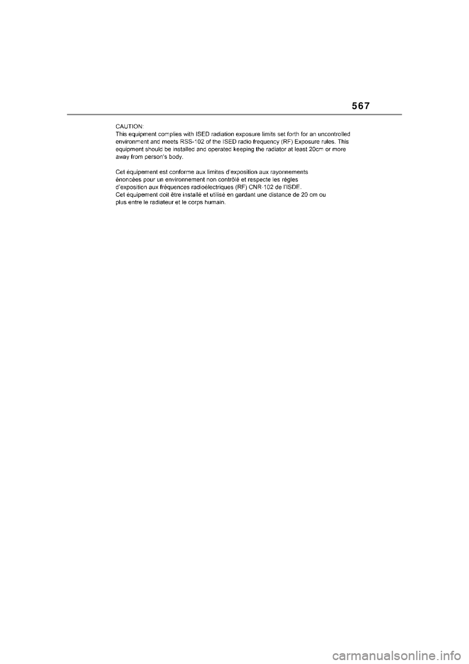 TOYOTA HIGHLANDER HYBRID 2023 Owners Manual 567 TOYOTA HIGHLANDER HYBRID 2023 Owners Manual 567