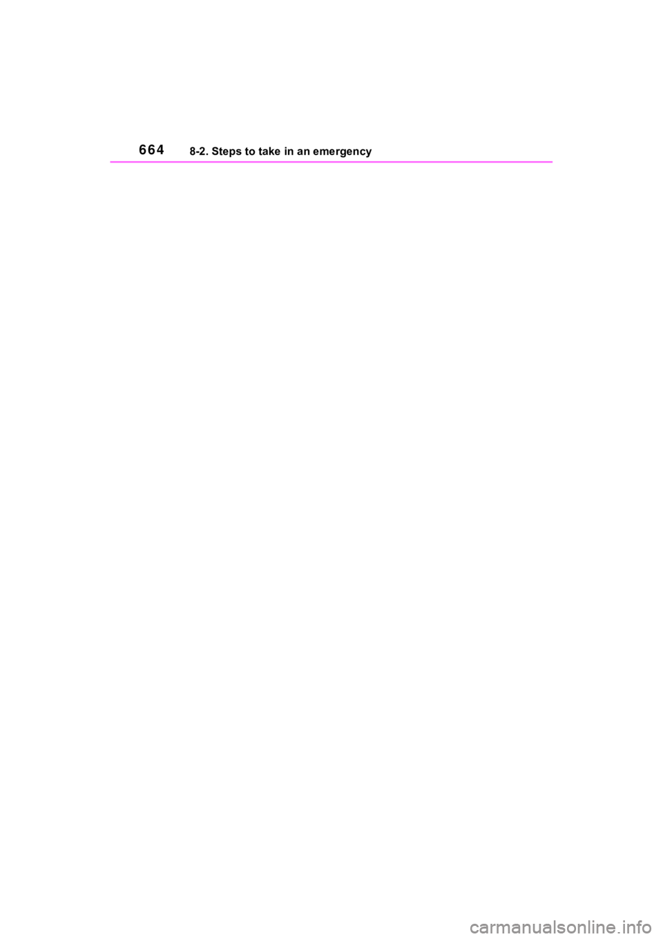 TOYOTA RAV4 HYBRID 2022 Owners Manual 6648-2. Steps to take in an emergency TOYOTA RAV4 HYBRID 2022 Owners Manual 6648-2. Steps to take in an emergency