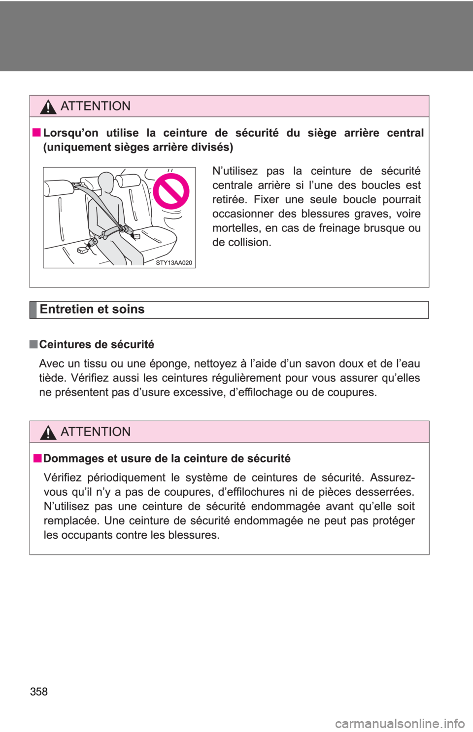 TOYOTA YARIS SEDAN 2008  Owners Manual 358
 
  