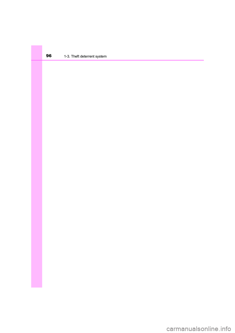 TOYOTA AURIS HYBRID 2016  Owners Manual 961-3. Theft deterrent system
UK AURIS_HV_HB_EE (OM12K47E) 