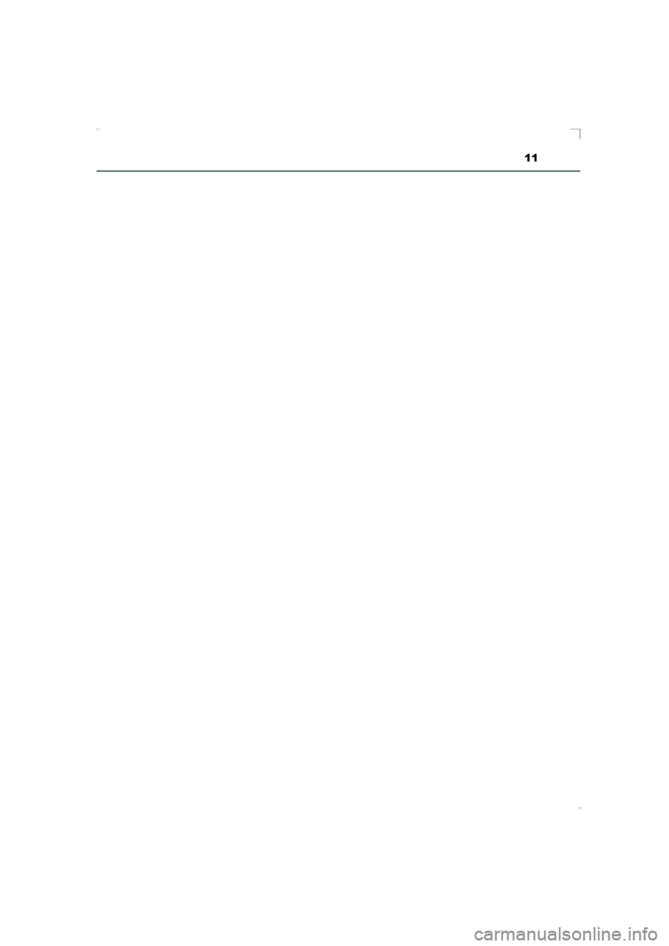 TOYOTA AVENSIS 2015  Manuel du propriétaire (in French) 11
AVENSIS_OM_OM20C21K_(EK)
AVENSIS_OM_OM20C21K_(EK).book  Page 11  Friday, February 6, 2015  6:46 PM 