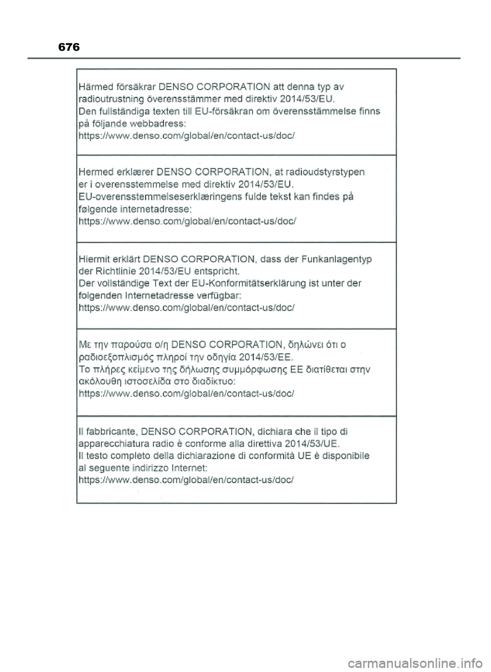 TOYOTA CAMRY 2022 Instrukcja obsługi (in Polish) 676
3 Camry HV OM33F05E 11/3/21 14:33 Page 676 (Black plate) TOYOTA CAMRY 2022 Instrukcja obsługi (in Polish) 676
3 Camry HV OM33F05E 11/3/21 14:33 Page 676 (Black plate)
