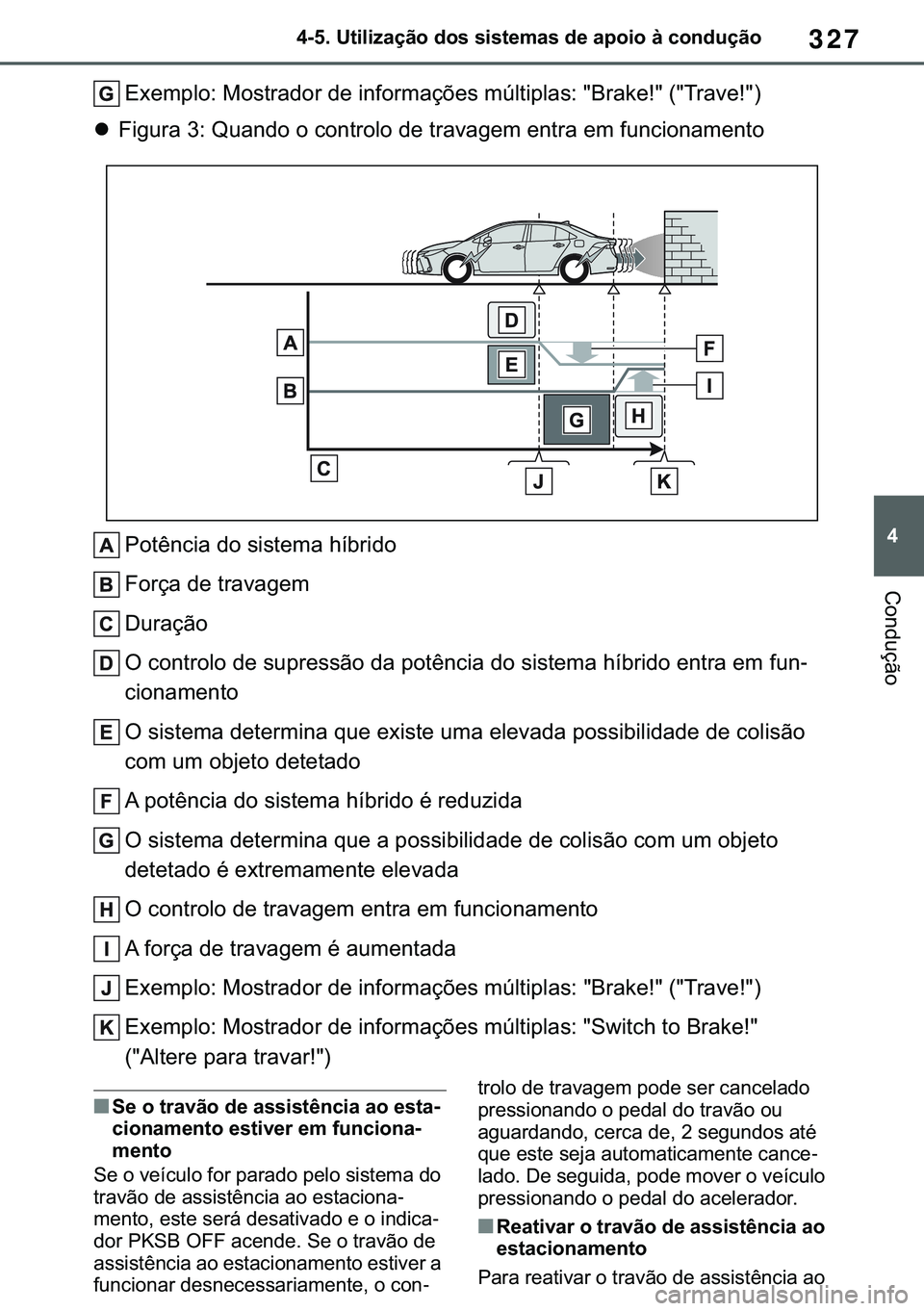 TOYOTA COROLLA 2021  Manual de utilização (in Portuguese) 327
�
�&�2�5�2�/�/�$ �+�9 �7�0�0�7 �(�(
������8�W�L�O�L�]�D�o�m�R��G�R�V��V�L�V�W�H�P�D�V��G�H��D�S�R�L�R��j��F�R�Q�G�X�o�m�R
�&�R�Q�G�X�o�m�R
�(�[�H�P�S�O�R���0�R�V�W�U�D�G�R�U��G�H��