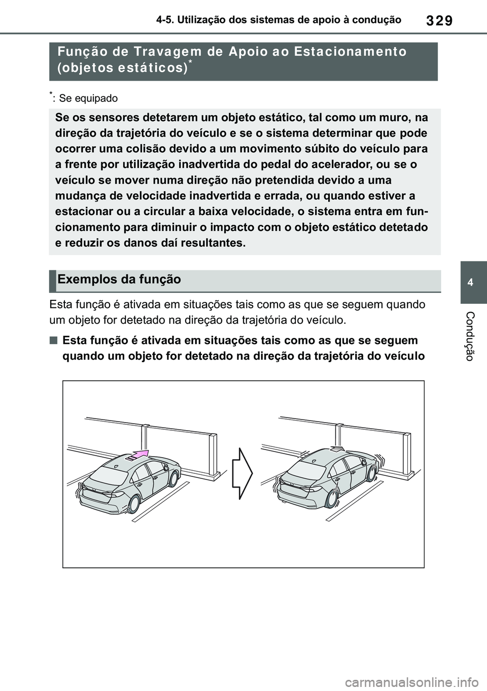 TOYOTA COROLLA 2021  Manual de utilização (in Portuguese) 329
�
�&�2�5�2�/�/�$ �+�9 �7�0�0�7 �(�(
������8�W�L�O�L�]�D�o�m�R��G�R�V��V�L�V�W�H�P�D�V��G�H��D�S�R�L�R��j��F�R�Q�G�X�o�m�R
�&�R�Q�G�X�o�m�R
�
� �6�H��H�T�X�L�S�D�G�R
<0028005600570044