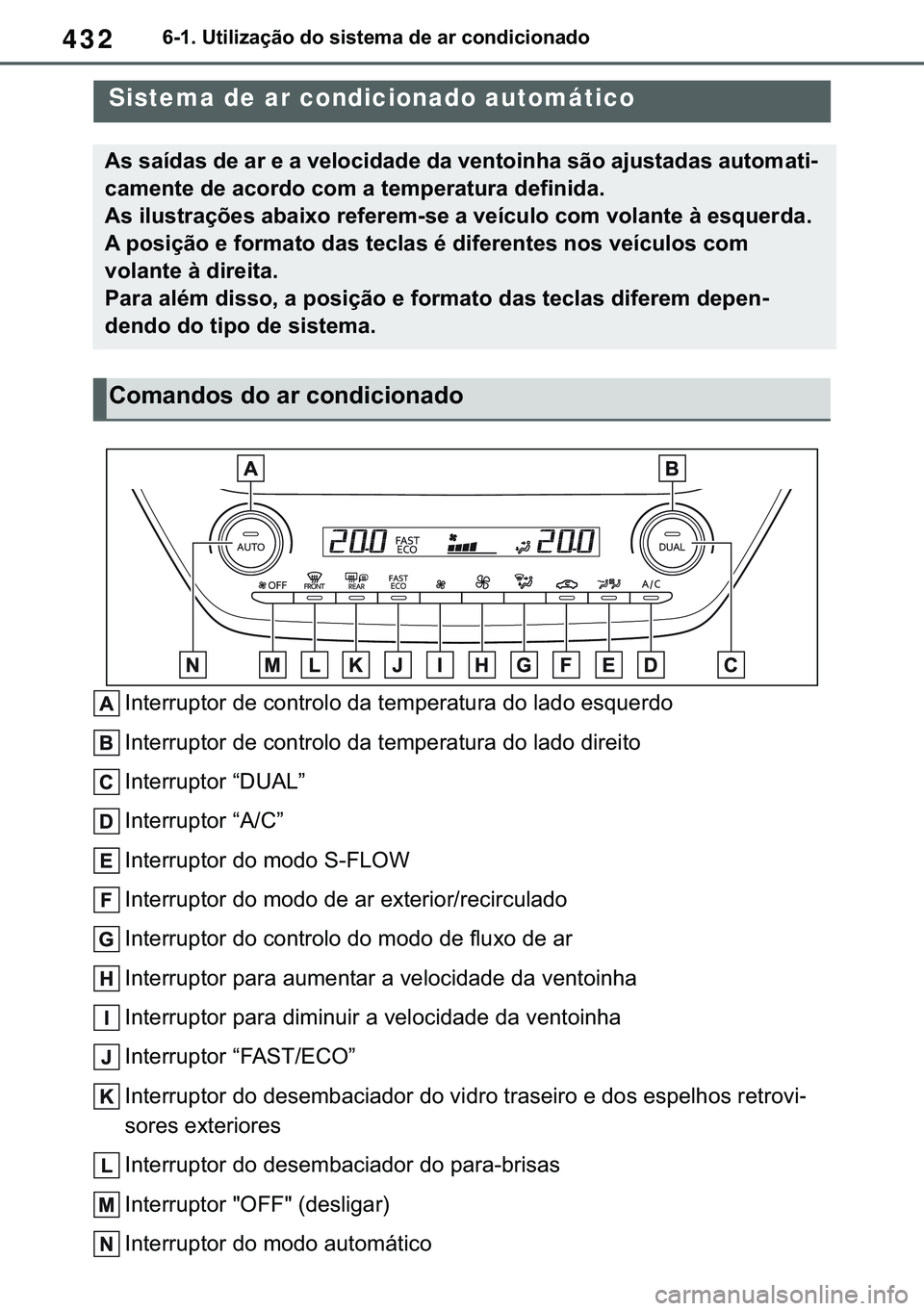 TOYOTA COROLLA 2021  Manual de utilização (in Portuguese) 432
�&�2�5�2�/�/�$ �+�9 �7�0�0�7 �(�(
������8�W�L�O�L�]�D�o�m�R��G�R��V�L�V�W�H�P�D��G�H��D�U��F�R�Q�G�L�F�L�R�Q�D�G�R
�����8�V�L�Q�J��W�K�H��D�L�U��F�R�Q�G�L�W�L�R�Q�L�Q�J��V�\�V�W�