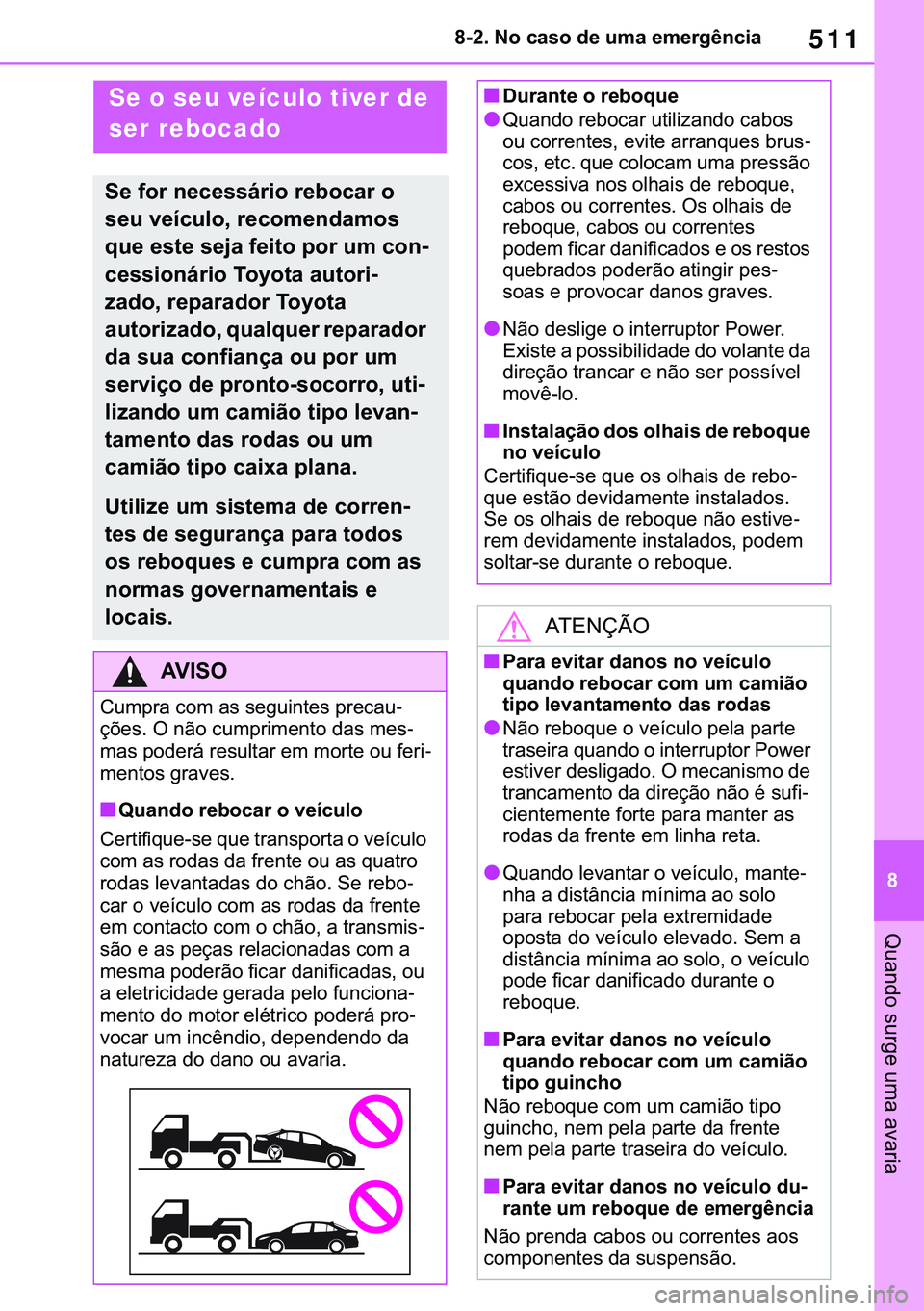 TOYOTA COROLLA 2021  Manual de utilização (in Portuguese) 511
�
�&�2�5�2�/�/�$ �+�9 �7�0�0�7 �(�(
������1�R��F�D�V�R��G�H��X�P�D��H�P�H�U�J�r�Q�F�L�D
�4�X�D�Q�G�R��V�X�U�J�H��X�P�D��D�Y�D�U�L�D
�����6�W�H�S�V��W�R��W�D�N�H��L�Q��D�Q��H�