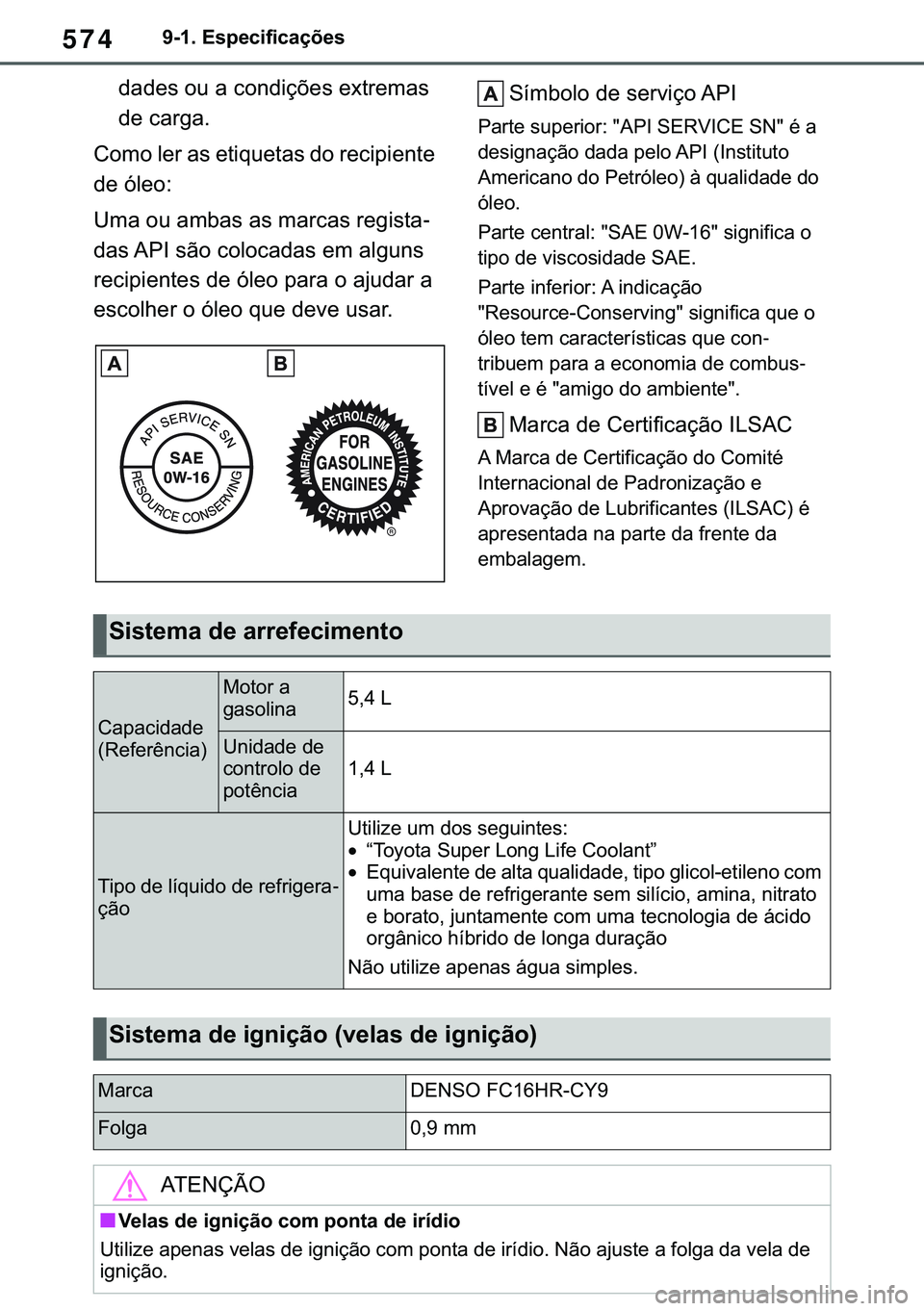 TOYOTA COROLLA 2021  Manual de utilização (in Portuguese) 574
�&�2�5�2�/�/�$ �+�9 �7�0�0�7 �(�(
������(�V�S�H�F�L�I�L�F�D�o�}�H�V
�G�D�G�H�V��R�X��D��F�R�Q�G�L�o�}�H�V��H�[�W�U�H�P�D�V�
�G�H��F�D�U�J�D�
�&�R�P�R��O�H�U��D�V��H�W�L�T�X�H�W�D�V�