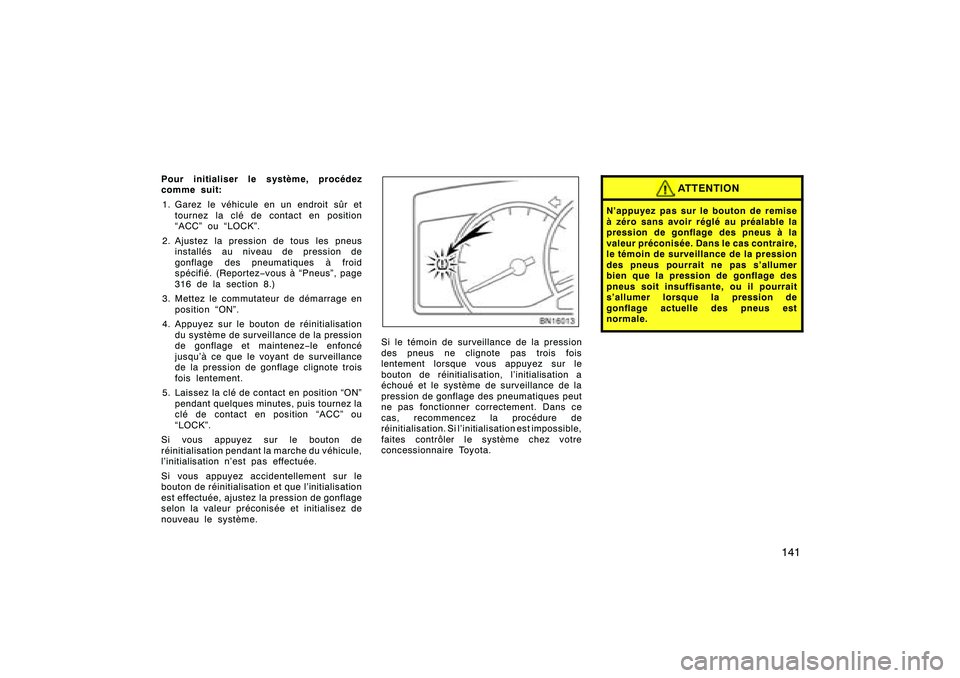 TOYOTA COROLLA 2008  Manuel du propriétaire (in French)  \b	
 \f
 

 \b    !
 " \b 	 
\f
	   
   \b 	 	    


  
 \b 	 