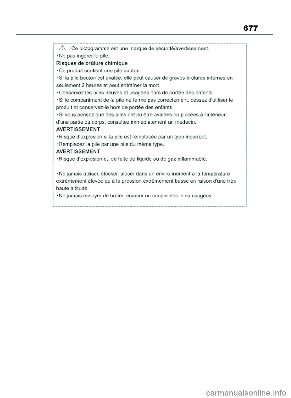 TOYOTA COROLLA HATCHBACK 2023  Instrukcja obsługi (in Polish) 677
45 Corolla TMUK OM12R84E  27/12/22  14:26  Page 677 