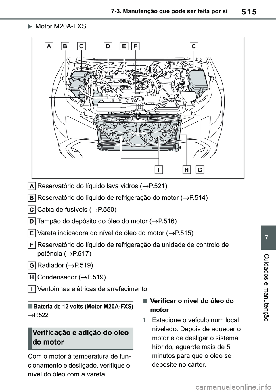 TOYOTA COROLLA HATCHBACK 2021  Manual de utilização (in Portuguese) 515
� ������0�D�Q�X�W�H�Q�o�m�R��T�X�H��S�R�G�H��V�H�U��I�H�L�W�D��S�R�U��V�L
�&�X�L�G�D�G�R�V��H��P�D�Q�X�W�H�Q�o�m�R
�X�0�R�W�R�U��0���$��)�;�6�
�5�H�V�H�U�Y�D�W�y�U�L�R��G�R��O