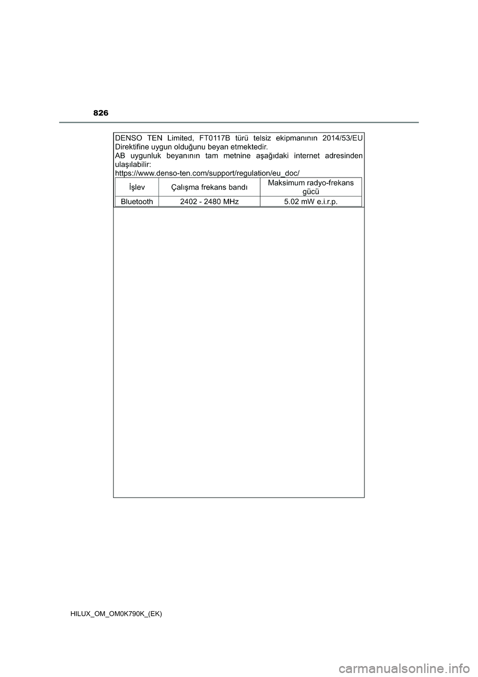 TOYOTA HILUX 2023  Manuel du propriétaire (in French) 826
HILUX_OM_OM0K790K_(EK) 