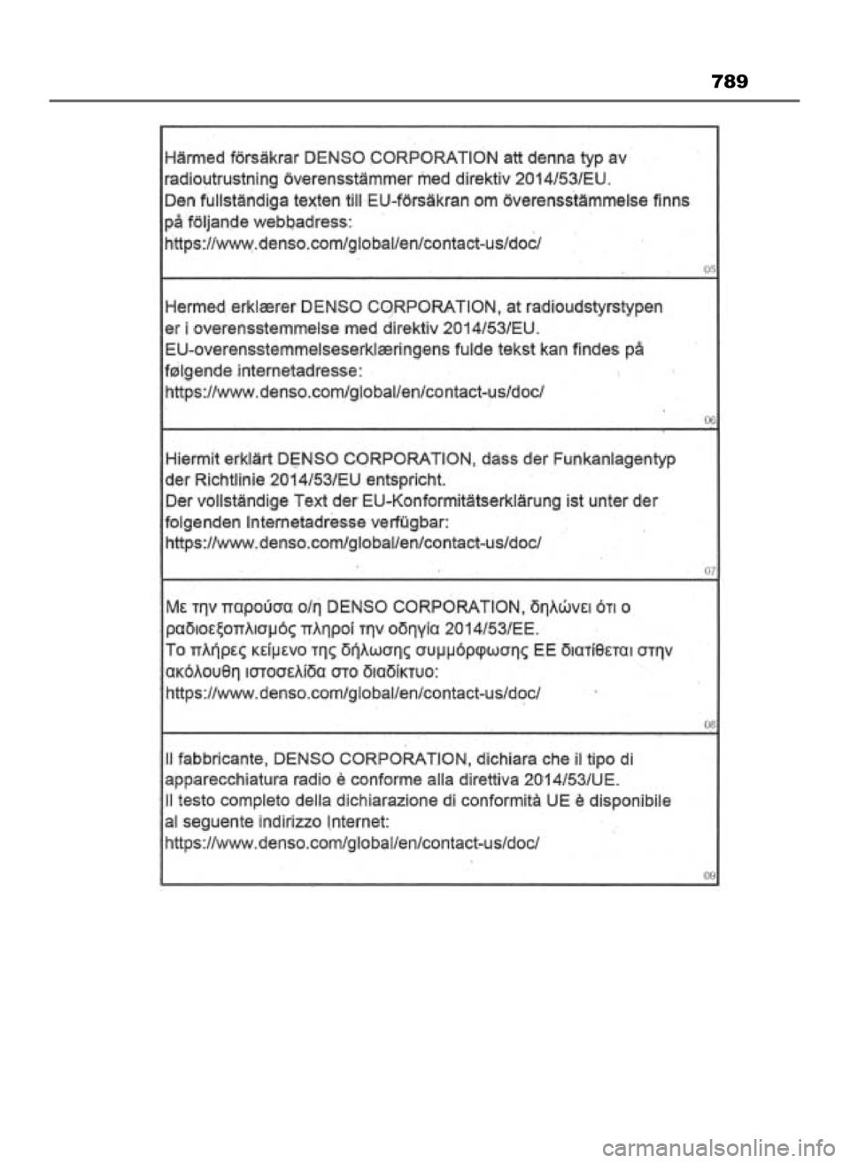 TOYOTA HILUX 2023  Instrukcja obsługi (in Polish) 789
8 Hilux OM0K789E  3/11/23  4:56 PM  Page 789    (Black plate) 