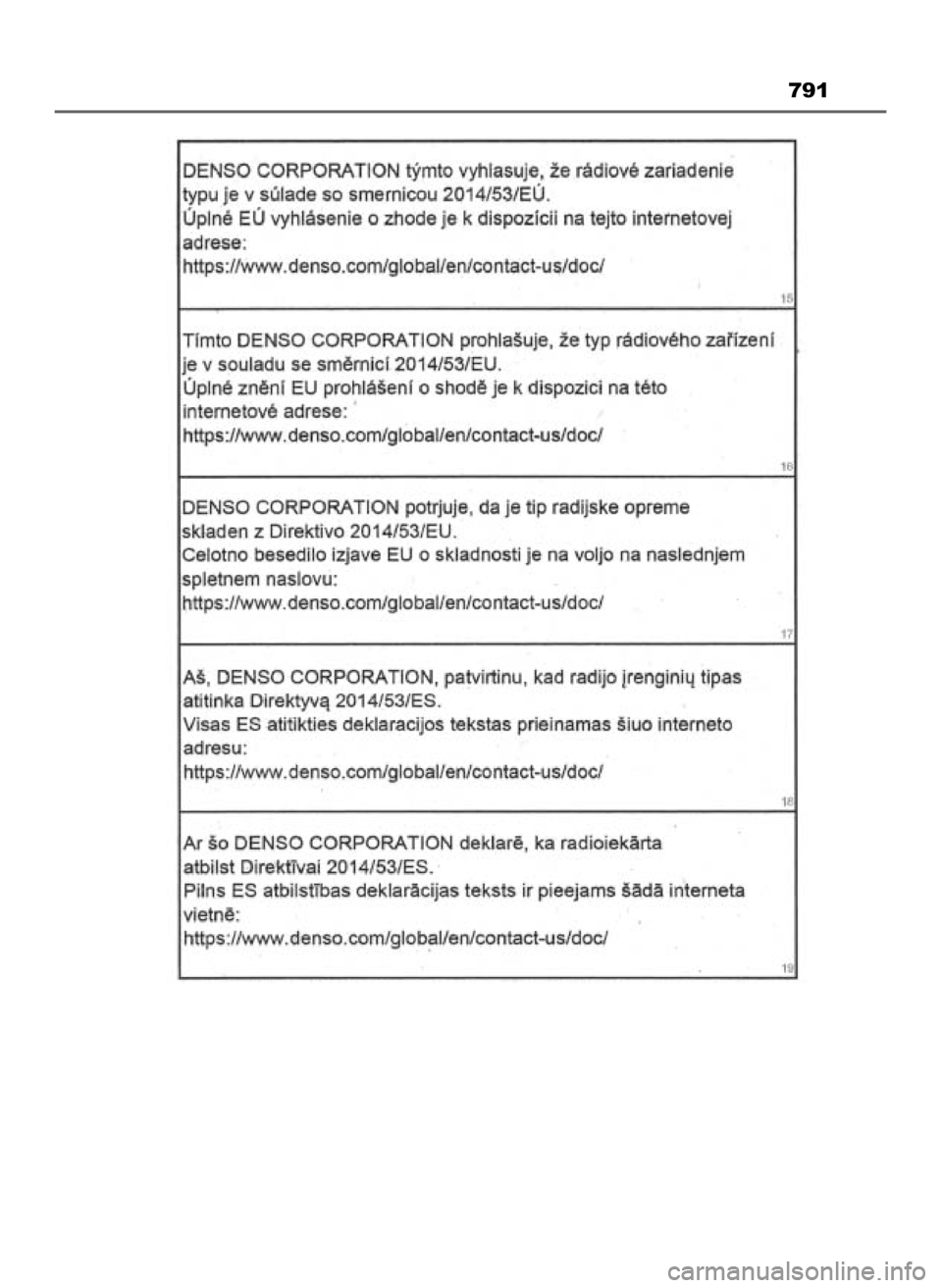TOYOTA HILUX 2023  Instrukcja obsługi (in Polish) 791
8 Hilux OM0K789E  3/11/23  4:56 PM  Page 791    (Black plate) 