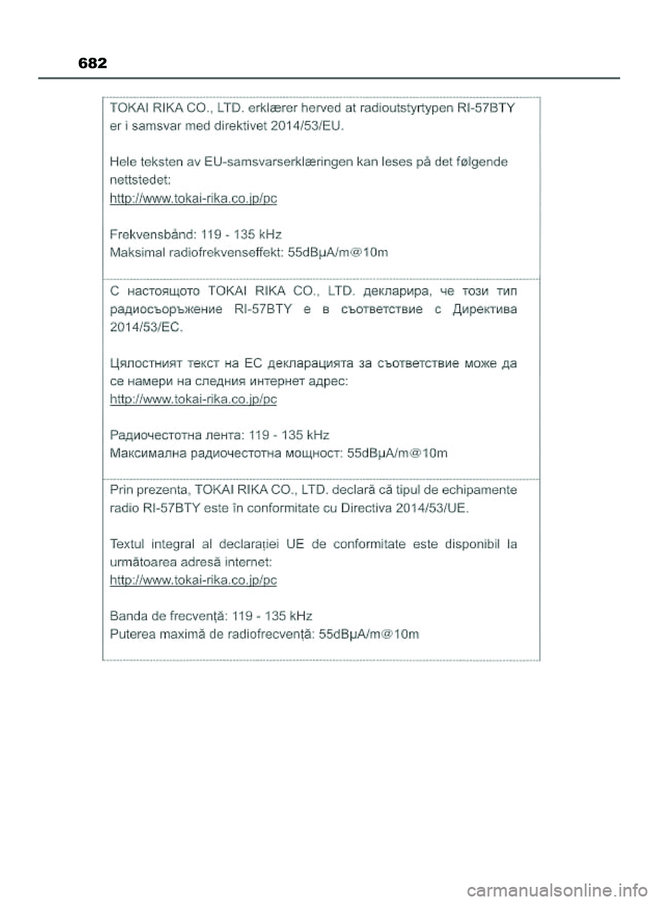 TOYOTA HILUX 2022 Instrukcja obsługi (in Polish) 682
47 Hilux OM0K513E 10/21/21 3:25 PM Page 682 (Black plate) TOYOTA HILUX 2022 Instrukcja obsługi (in Polish) 682
47 Hilux OM0K513E 10/21/21 3:25 PM Page 682 (Black plate)