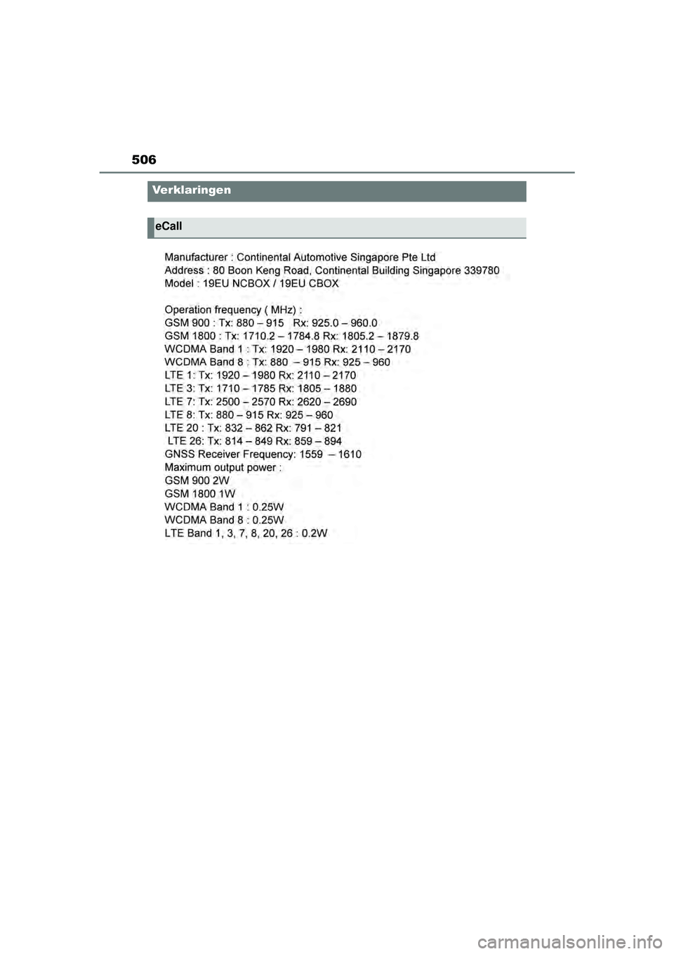TOYOTA MIRAI 2022 Instructieboekje (in Dutch) 506
Handleiding_Europa_M62060_nl
Verklaringen
eCall
MIRAI_OM_Europe_OM62060E.book Page 506 Thursday, July 15, 2021 1:59 PM TOYOTA MIRAI 2022 Instructieboekje (in Dutch) 506
Handleiding_Europa_M62060_nl
Verklaringen
eCall
MIRAI_OM_Europe_OM62060E.book Page 506 Thursday, July 15, 2021 1:59 PM