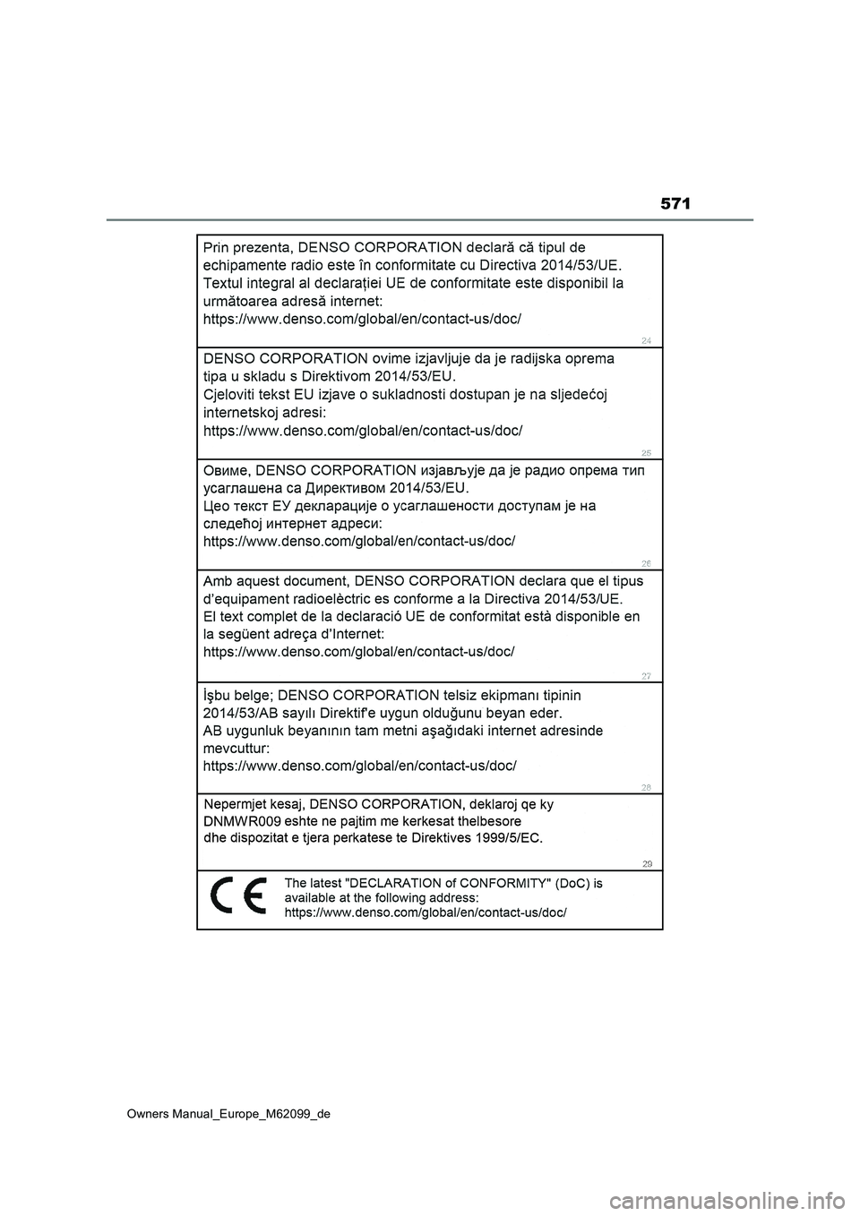 TOYOTA MIRAI 2021  Betriebsanleitungen (in German) 571
Owners Manual_Europe_M62099_de 