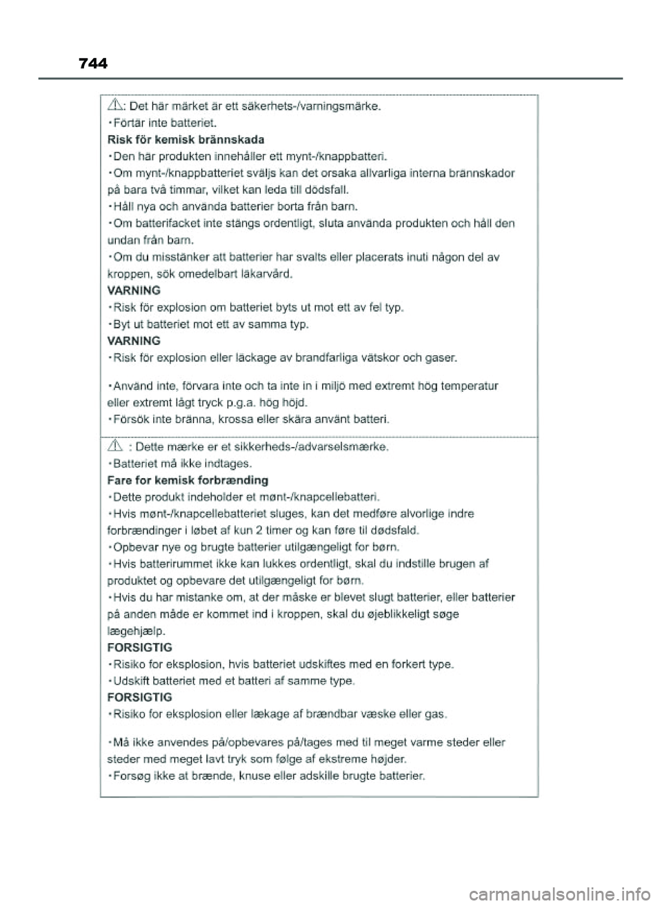 TOYOTA PRIUS 2022 Instrukcja obsługi (in Polish) 744
21 PRIUS OM47F03E 6/22/21 8:38 AM Page 744 (Black plate) TOYOTA PRIUS 2022 Instrukcja obsługi (in Polish) 744
21 PRIUS OM47F03E 6/22/21 8:38 AM Page 744 (Black plate)