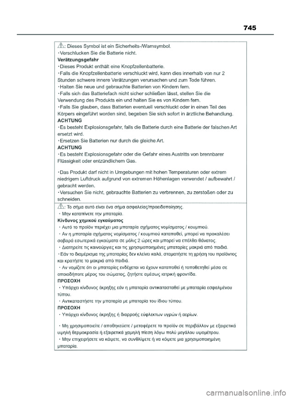 TOYOTA PRIUS 2022 Instrukcja obsługi (in Polish) 745
21 PRIUS OM47F03E 6/22/21 8:38 AM Page 745 (Black plate) TOYOTA PRIUS 2022 Instrukcja obsługi (in Polish) 745
21 PRIUS OM47F03E 6/22/21 8:38 AM Page 745 (Black plate)