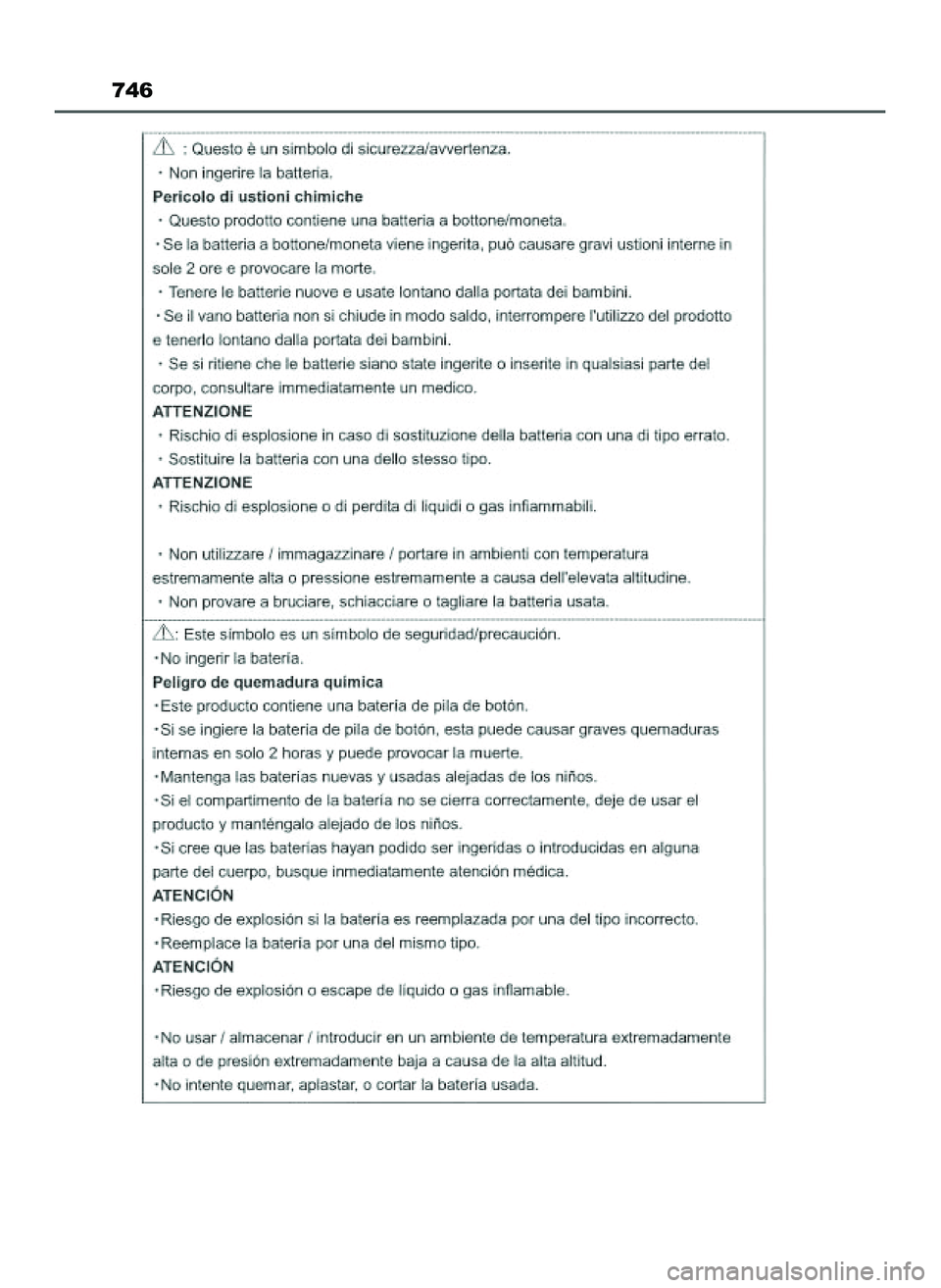 TOYOTA PRIUS 2022 Instrukcja obsługi (in Polish) 746
21 PRIUS OM47F03E 6/22/21 8:38 AM Page 746 (Black plate) TOYOTA PRIUS 2022 Instrukcja obsługi (in Polish) 746
21 PRIUS OM47F03E 6/22/21 8:38 AM Page 746 (Black plate)
