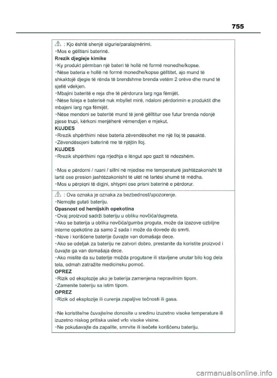 TOYOTA PRIUS 2022 Instrukcja obsługi (in Polish) 755
21 PRIUS OM47F03E 6/22/21 8:39 AM Page 755 (Black plate) TOYOTA PRIUS 2022 Instrukcja obsługi (in Polish) 755
21 PRIUS OM47F03E 6/22/21 8:39 AM Page 755 (Black plate)