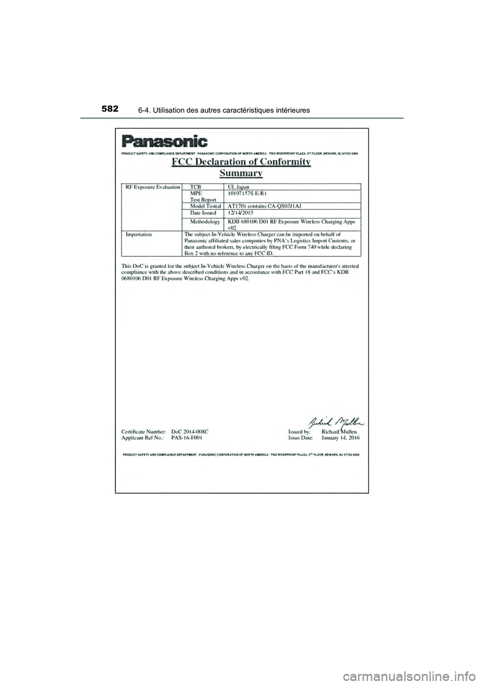TOYOTA PRIUS PRIME 2020 Manuel du propriétaire (in French) 582
PRIUS PRIME_OM_OM47C77D_(D)
6-4. Utilisation des autres caractéristiques intérieures TOYOTA PRIUS PRIME 2020 Manuel du propriétaire (in French) 582
PRIUS PRIME_OM_OM47C77D_(D)
6-4. Utilisation des autres caractéristiques intérieures