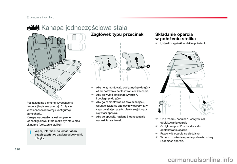 TOYOTA PROACE 2018 Instrukcja obsługi (in Polish) 110
Ergonomia i komfort
Jumpy _pl_Chap03_ergonomie-et-confort_ed01-2016
Kanapa jednoczęściowa stała
F Aby go zamontować, pociągnąć go do góry aż do położenia zablokowania w zaczepie.
F Ab TOYOTA PROACE 2018 Instrukcja obsługi (in Polish) 110
Ergonomia i komfort
Jumpy _pl_Chap03_ergonomie-et-confort_ed01-2016
Kanapa jednoczęściowa stała
F Aby go zamontować, pociągnąć go do góry aż do położenia zablokowania w zaczepie.
F Ab