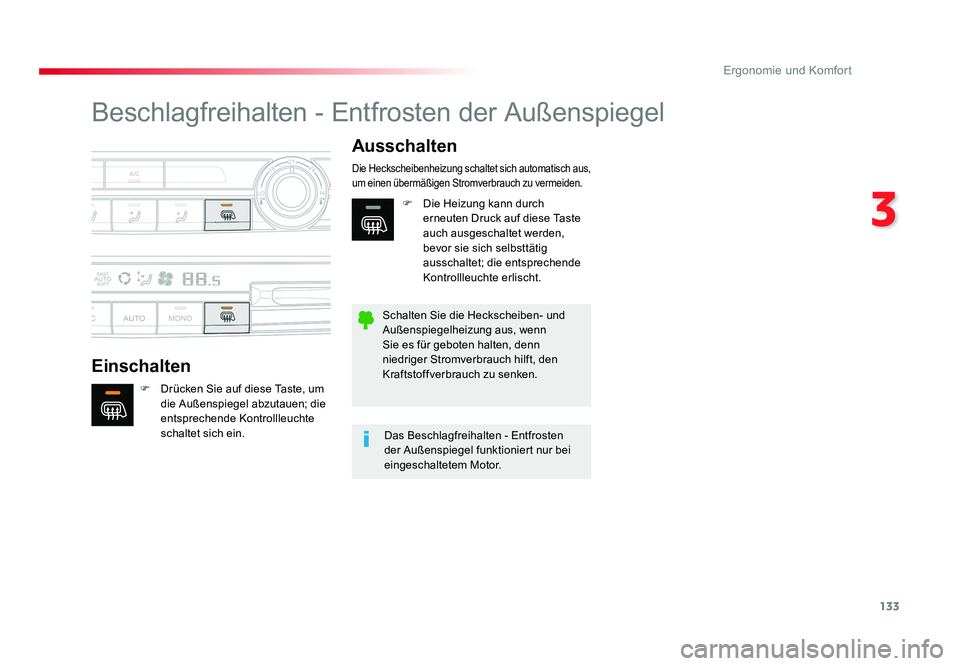 TOYOTA PROACE 2017 Betriebsanleitungen (in German) 133
3
Ergonomie und Komfort
Jumpy _de_Chap03_ergonomie-et-confort_ed01-2016
Beschlagfreihalten - Entfrosten der Außenspiegel
EinschaltenAusschalten
F Drücken Sie auf diese Taste, um
die Außenspie TOYOTA PROACE 2017 Betriebsanleitungen (in German) 133
3
Ergonomie und Komfort
Jumpy _de_Chap03_ergonomie-et-confort_ed01-2016
Beschlagfreihalten - Entfrosten der Außenspiegel
EinschaltenAusschalten
F Drücken Sie auf diese Taste, um
die Außenspie
